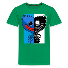 Load image into Gallery viewer, POPPY PLAYTIME - Huggy Duality T-Shirt (Youth) - kelly green
