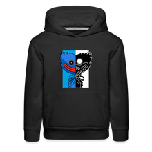 Load image into Gallery viewer, POPPY PLAYTIME - Huggy Duality Hoodie (Youth) - black
