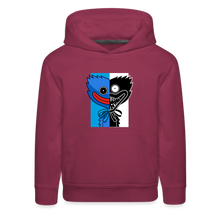Load image into Gallery viewer, POPPY PLAYTIME - Huggy Duality Hoodie (Youth) - burgundy
