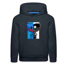 Load image into Gallery viewer, POPPY PLAYTIME - Huggy Duality Hoodie (Youth) - navy
