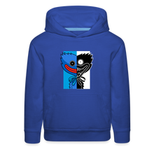 Load image into Gallery viewer, POPPY PLAYTIME - Huggy Duality Hoodie (Youth) - royal blue
