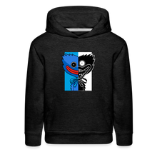 Load image into Gallery viewer, POPPY PLAYTIME - Huggy Duality Hoodie (Youth) - charcoal grey

