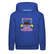 Load image into Gallery viewer, POPPY PLAYTIME - Huggy Faces Hoodie (Youth) - royal blue
