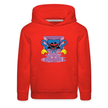 Load image into Gallery viewer, POPPY PLAYTIME - Huggy Faces Hoodie (Youth) - red
