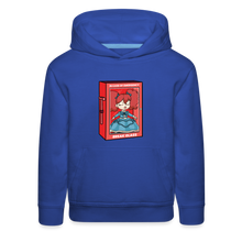 Load image into Gallery viewer, POPPY PLAYTIME - Break Glass Hoodie (Youth) - royal blue
