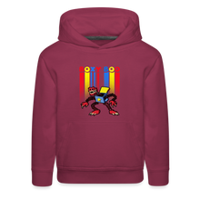 Load image into Gallery viewer, POPPY PLAYTIME - Boxy Boo Hoodie (Youth) - burgundy
