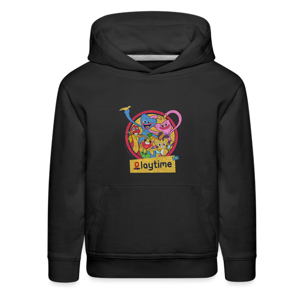 POPPY PLAYTIME - Retro Playtime Hoodie (Youth) - black