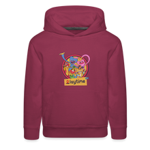 Load image into Gallery viewer, POPPY PLAYTIME - Retro Playtime Hoodie (Youth) - burgundy
