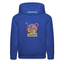 Load image into Gallery viewer, POPPY PLAYTIME - Retro Playtime Hoodie (Youth) - royal blue
