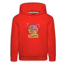 Load image into Gallery viewer, POPPY PLAYTIME - Retro Playtime Hoodie (Youth) - red

