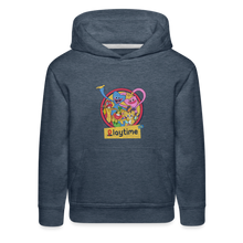 Load image into Gallery viewer, POPPY PLAYTIME - Retro Playtime Hoodie (Youth) - heather denim
