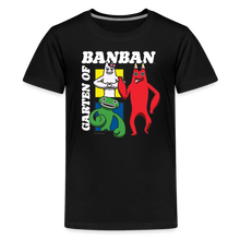 Load image into Gallery viewer, GARTEN OF BANBAN - Character Squares T-Shirt (Youth) - black
