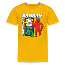 Load image into Gallery viewer, GARTEN OF BANBAN - Character Squares T-Shirt (Youth) - sun yellow
