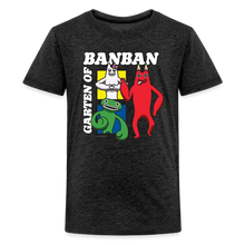 Load image into Gallery viewer, GARTEN OF BANBAN - Character Squares T-Shirt (Youth) - charcoal grey
