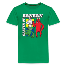 Load image into Gallery viewer, GARTEN OF BANBAN - Character Squares T-Shirt (Youth) - kelly green
