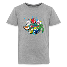Load image into Gallery viewer, GARTEN OF BANBAN - Character Circles T-Shirt (Youth) - heather gray
