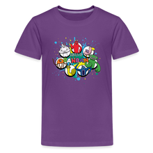 Load image into Gallery viewer, GARTEN OF BANBAN - Character Circles T-Shirt (Youth) - purple
