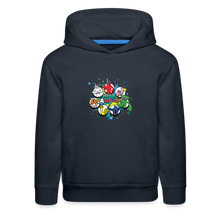 Load image into Gallery viewer, GARTEN OF BANBAN - Character Circles Hoodie (Youth) - navy
