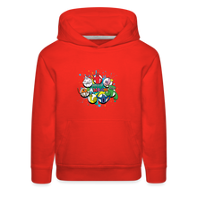 Load image into Gallery viewer, GARTEN OF BANBAN - Character Circles Hoodie (Youth) - red
