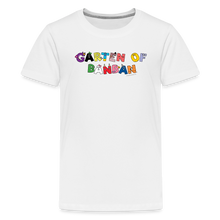 Load image into Gallery viewer, GARTEN OF BANBAN - Character Letters T-Shirt (Youth) - white
