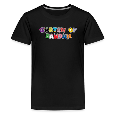 GARTEN OF BANBAN - Character Letters T-Shirt (Youth) - black