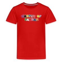 Load image into Gallery viewer, GARTEN OF BANBAN - Character Letters T-Shirt (Youth) - red
