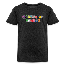 Load image into Gallery viewer, GARTEN OF BANBAN - Character Letters T-Shirt (Youth) - charcoal grey
