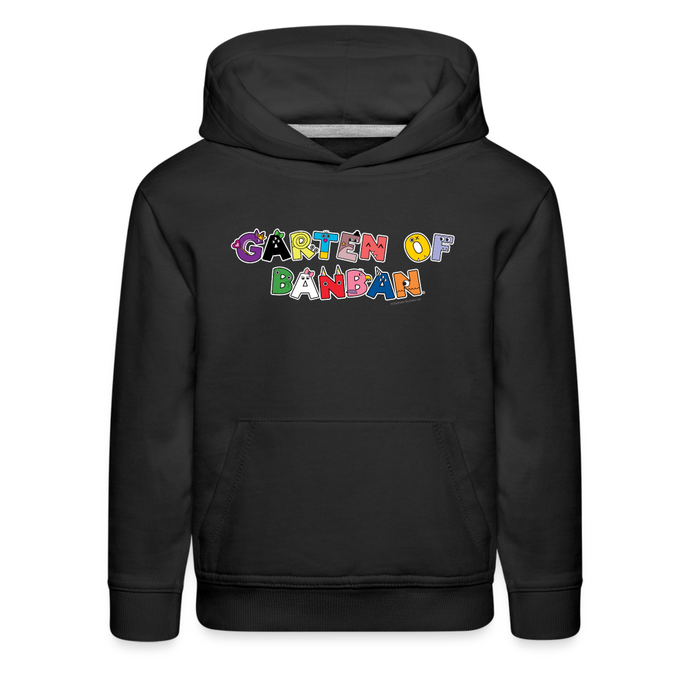 GARTEN OF BANBAN - Character Letters Hoodie (Youth) - black