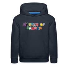 Load image into Gallery viewer, GARTEN OF BANBAN - Character Letters Hoodie (Youth) - navy
