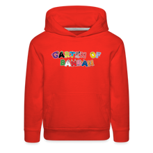 Load image into Gallery viewer, GARTEN OF BANBAN - Character Letters Hoodie (Youth) - red
