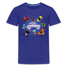 Load image into Gallery viewer, POPPY PLAYTIME - Pop-Up Smiling Critters T-Shirt (Youth) - royal blue
