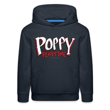 Load image into Gallery viewer, POPPY PLAYTIME - Logo Hoodie (Youth) - navy
