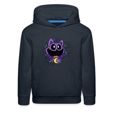 Load image into Gallery viewer, POPPY PLAYTIME - CatNap Face Hoodie (Youth) - navy
