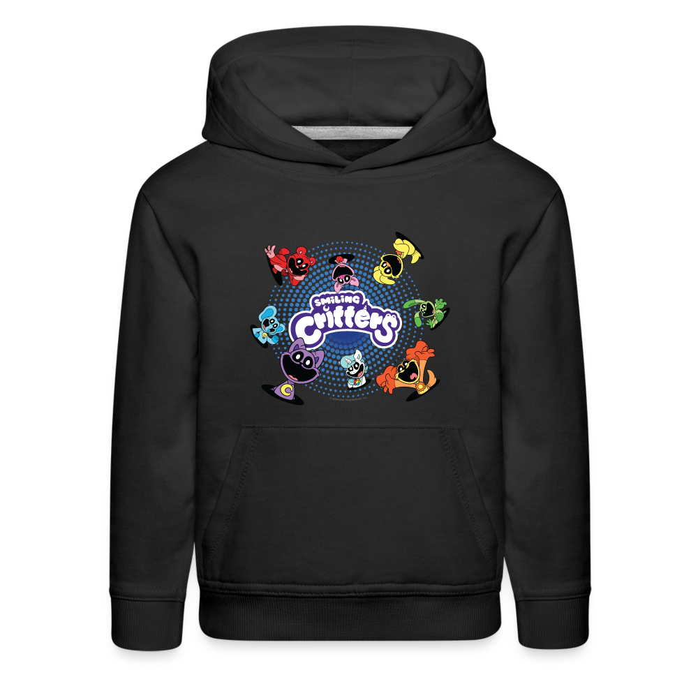 [GRAVER]★PUPPY FACE BACK SMILE HOODIE Buy Stone Graffiti Drippy Smile Graphic Hoodie (3-16yrs