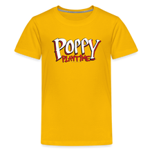 Load image into Gallery viewer, POPPY PLAYTIME - Logo T-Shirt (Youth) - sun yellow
