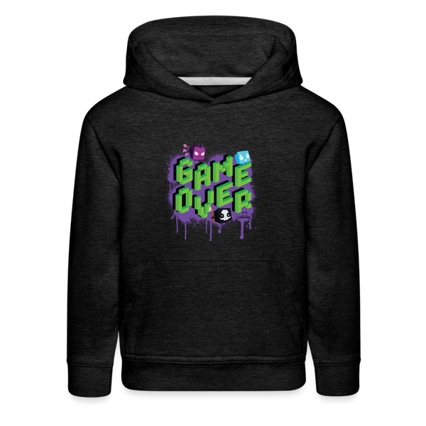 PET SIMULATOR - Game Over Hoodie - charcoal grey