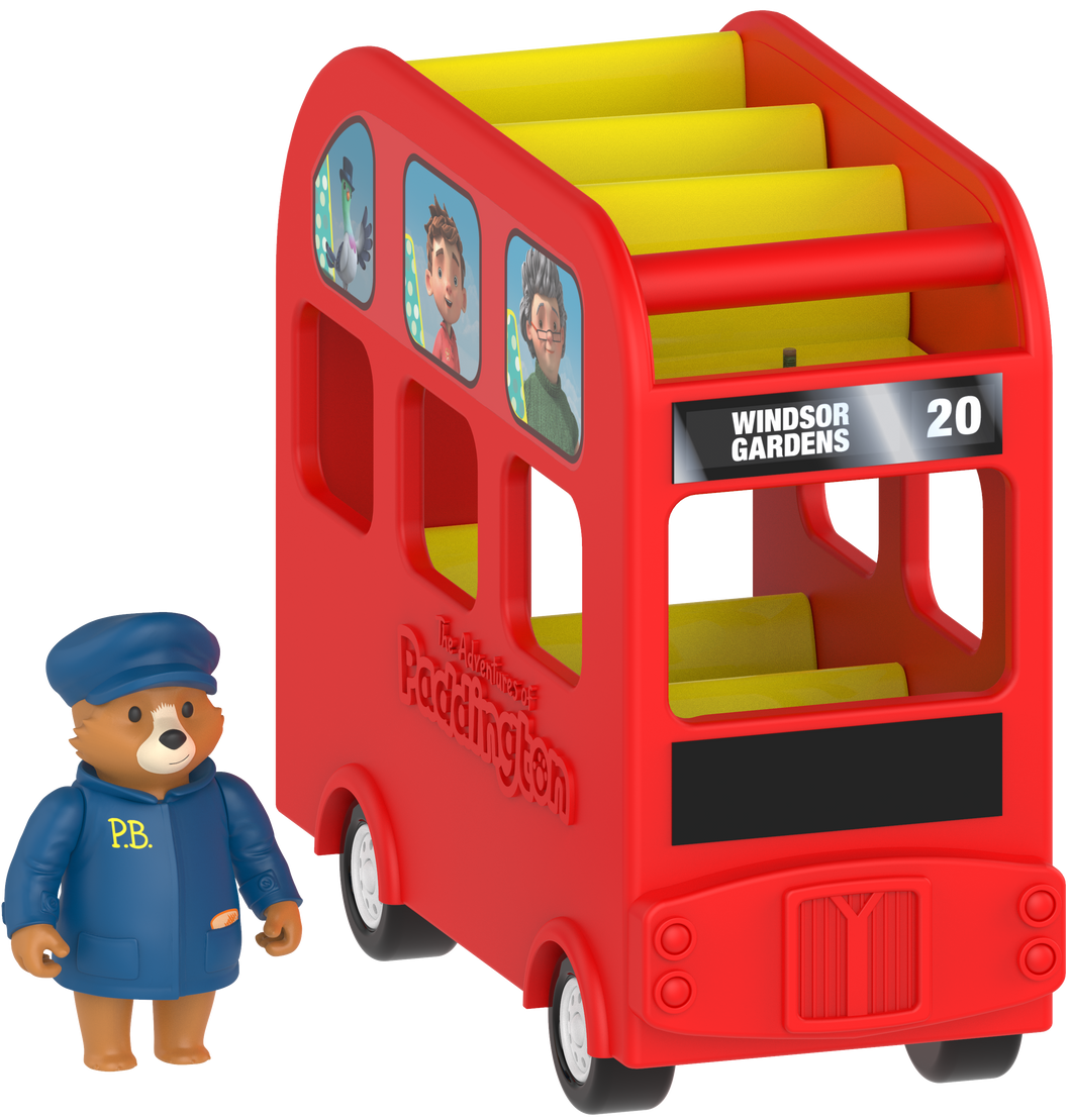 Paddington Double-Decker Play Bus with Figure