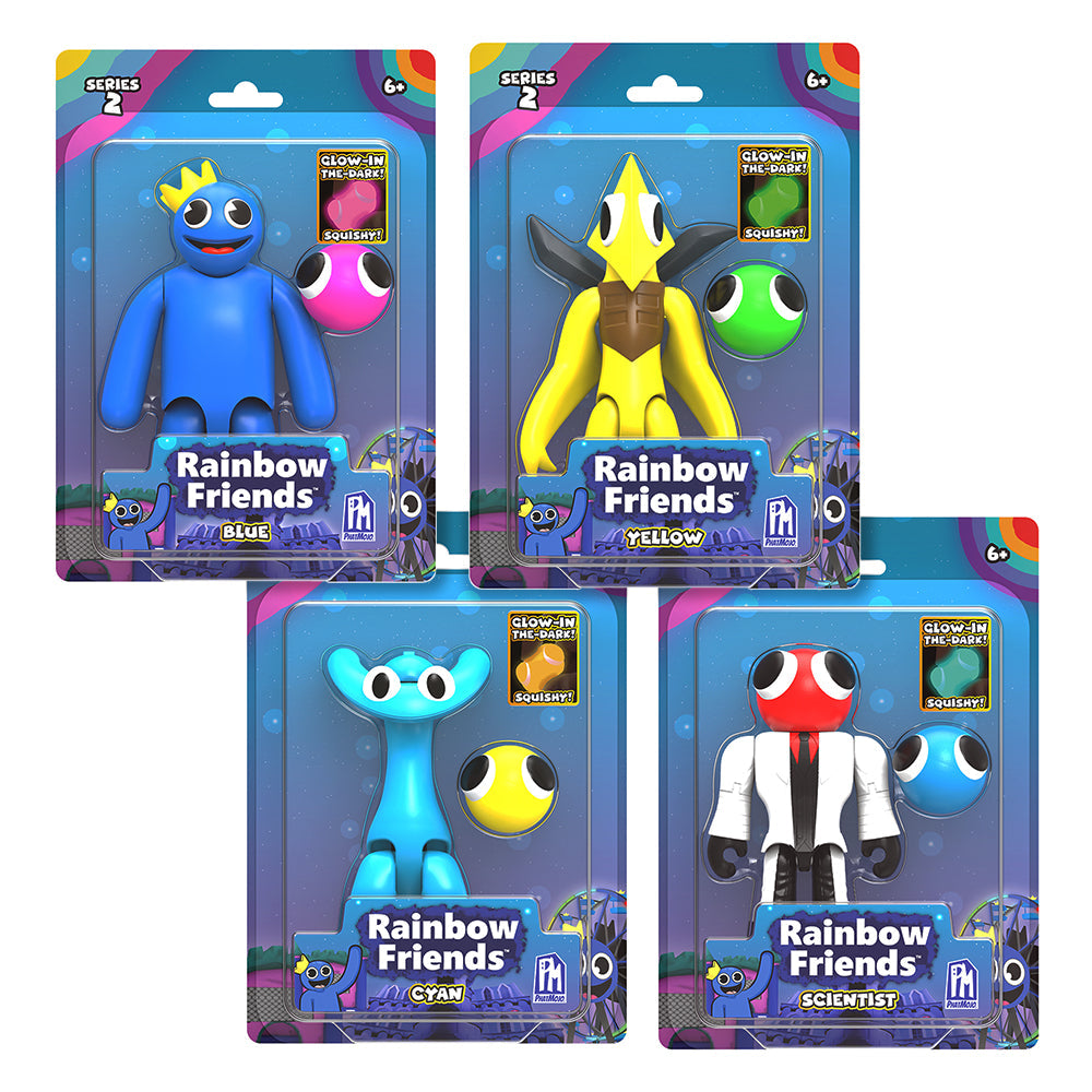 RAINBOW FRIENDS - Action Figure 4-Pack (Four 5