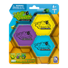 Load image into Gallery viewer, Bee Swarm Simulator – Mystery Bee Starter Pack (Three 1&quot; Minifigures &amp; Honeycomb Cases, Series 1)
