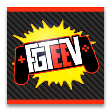 Load image into Gallery viewer, FGTeeV - Controller Logo Jumbo Sticker (Laminated Sticker)
