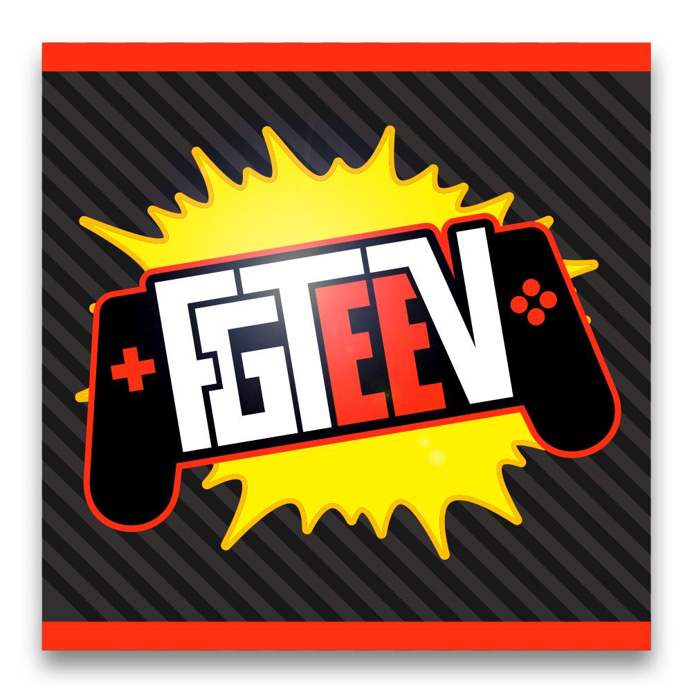 FGTeeV - Controller Logo Jumbo Sticker (Laminated Sticker)