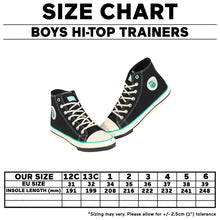 Load image into Gallery viewer, PIGGY - Zompiggy Hi-Top Trainers (Canvas Shoes w/ Laces, Youth)

