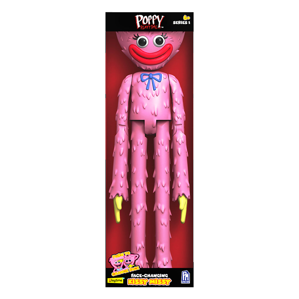 POPPY PLAYTIME - Kissy Missy Deluxe Face-Changing Action Figure (12