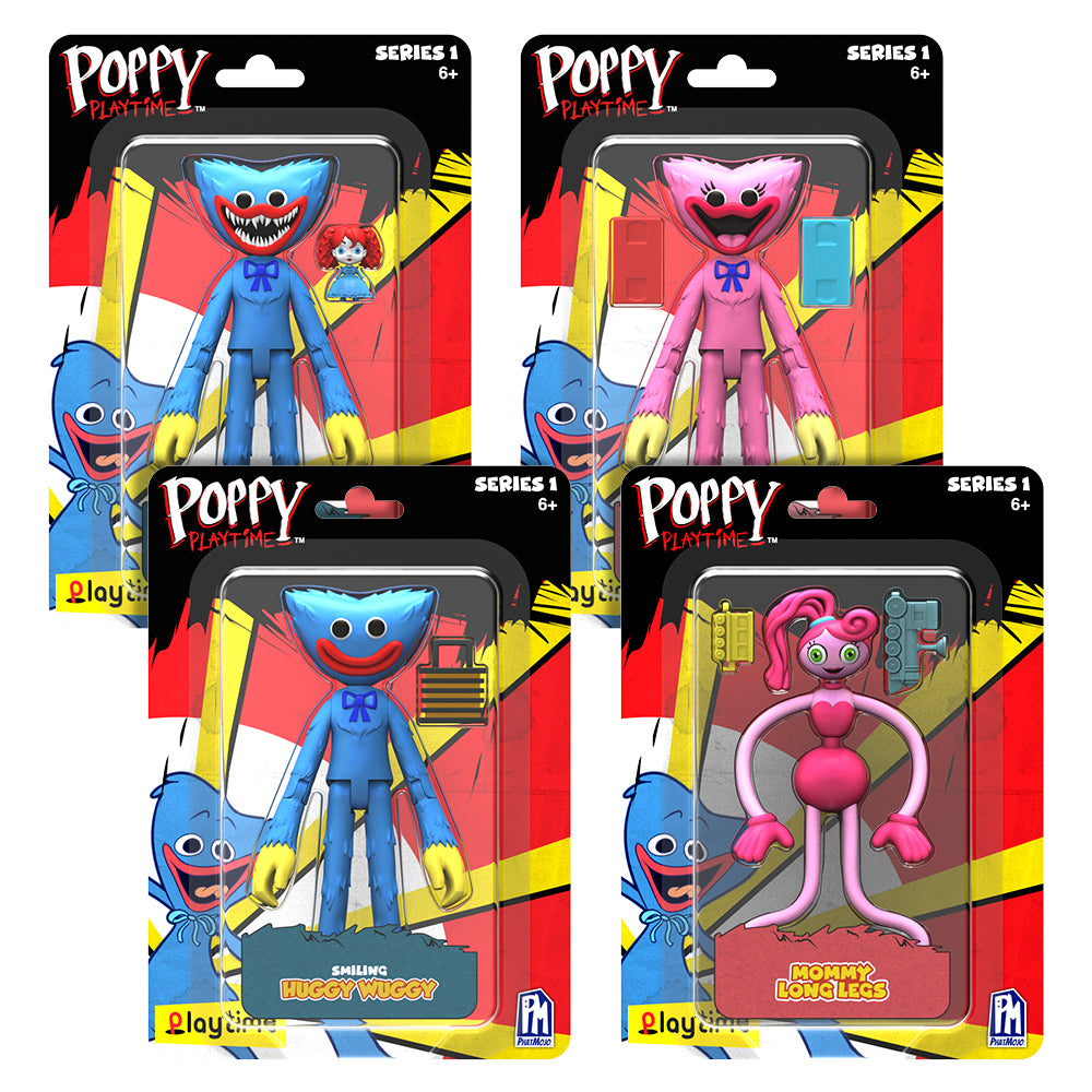 POPPY PLAYTIME - Action Figures 4-Pack (Four 5