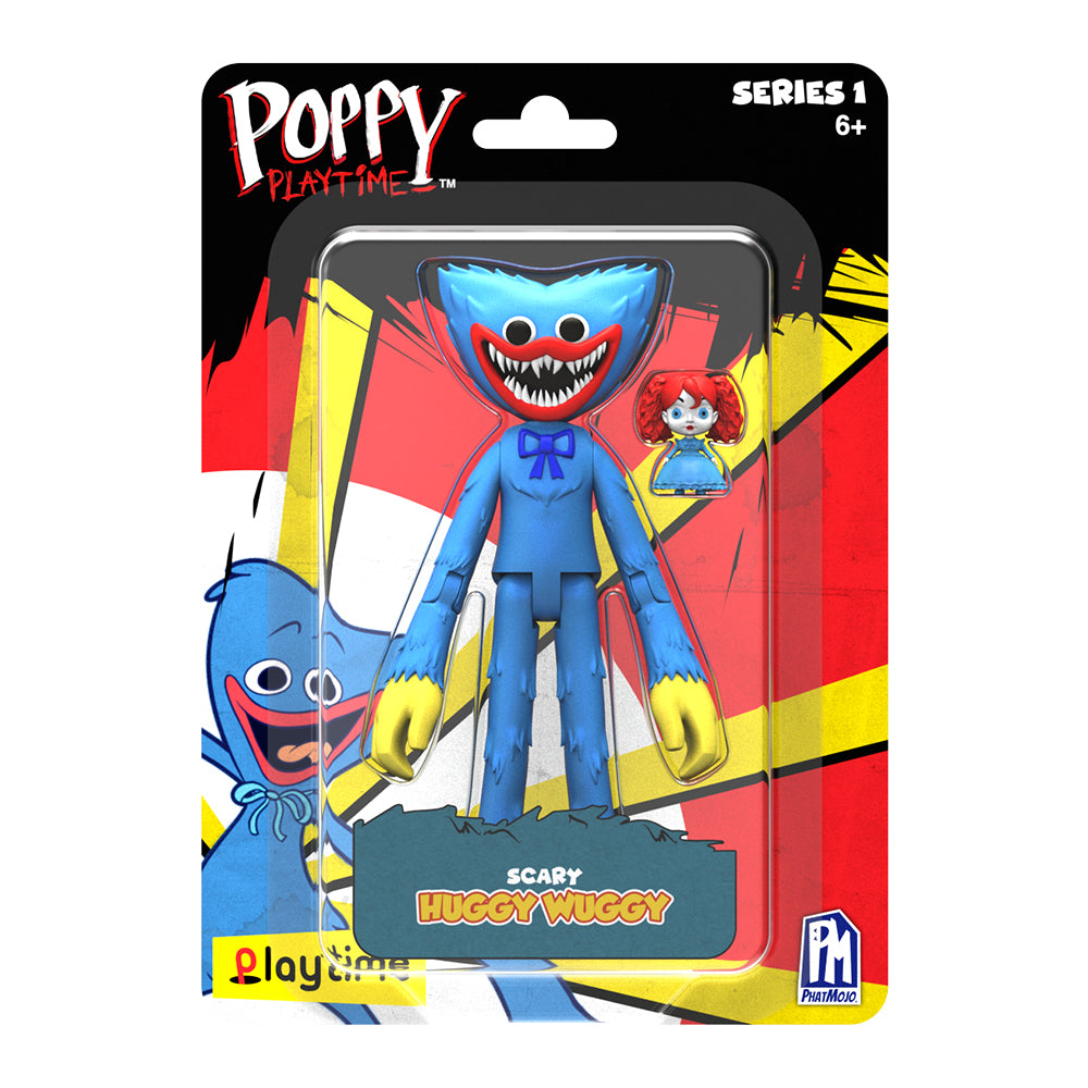 POPPY PLAYTIME - Scary Huggy Wuggy Action Figure (5