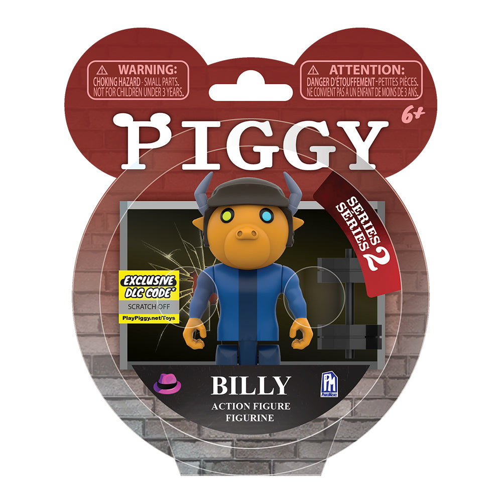 PIGGY - Billy Action Figure (3.5 Buildable Toy, Series 2