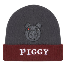 Load image into Gallery viewer, PIGGY - Piggy Face Beanie (Embroidered Hat, Unisex)
