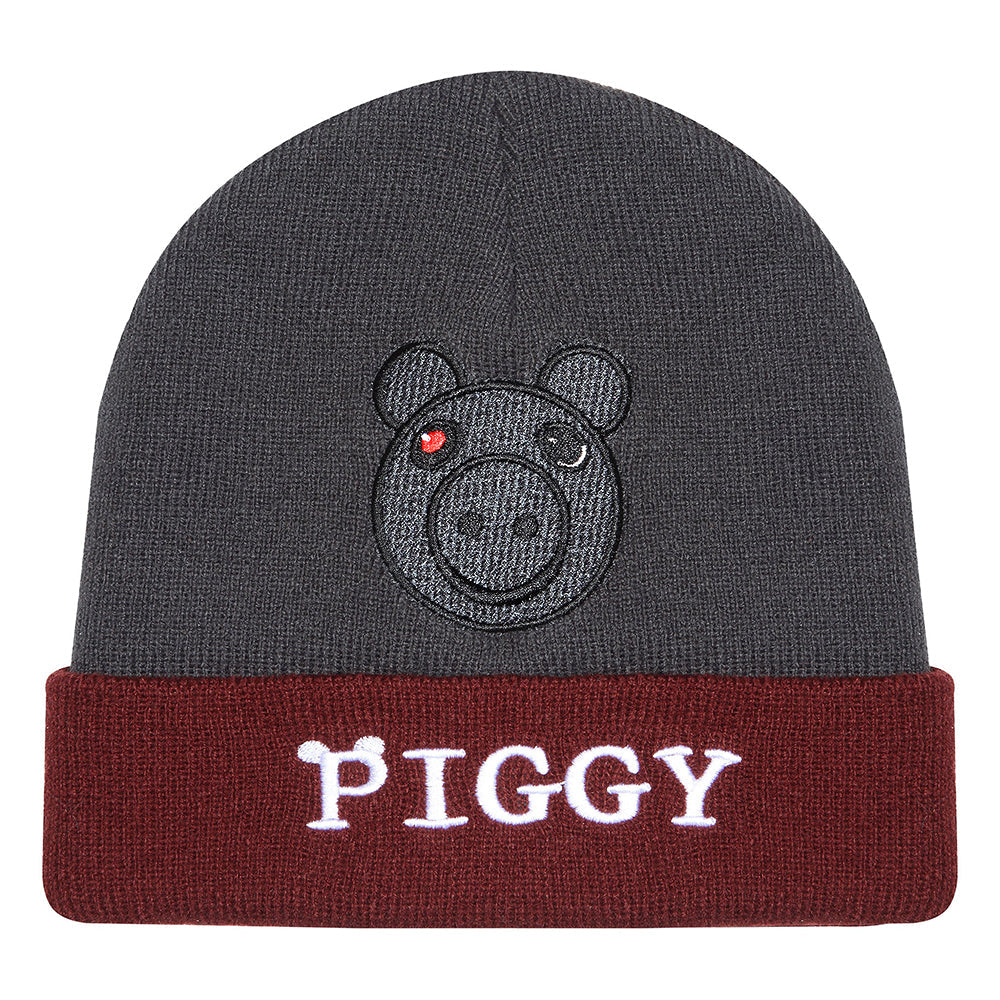 PIGGY - Piggy Face Beanie (Embroidered Hat, Unisex)
