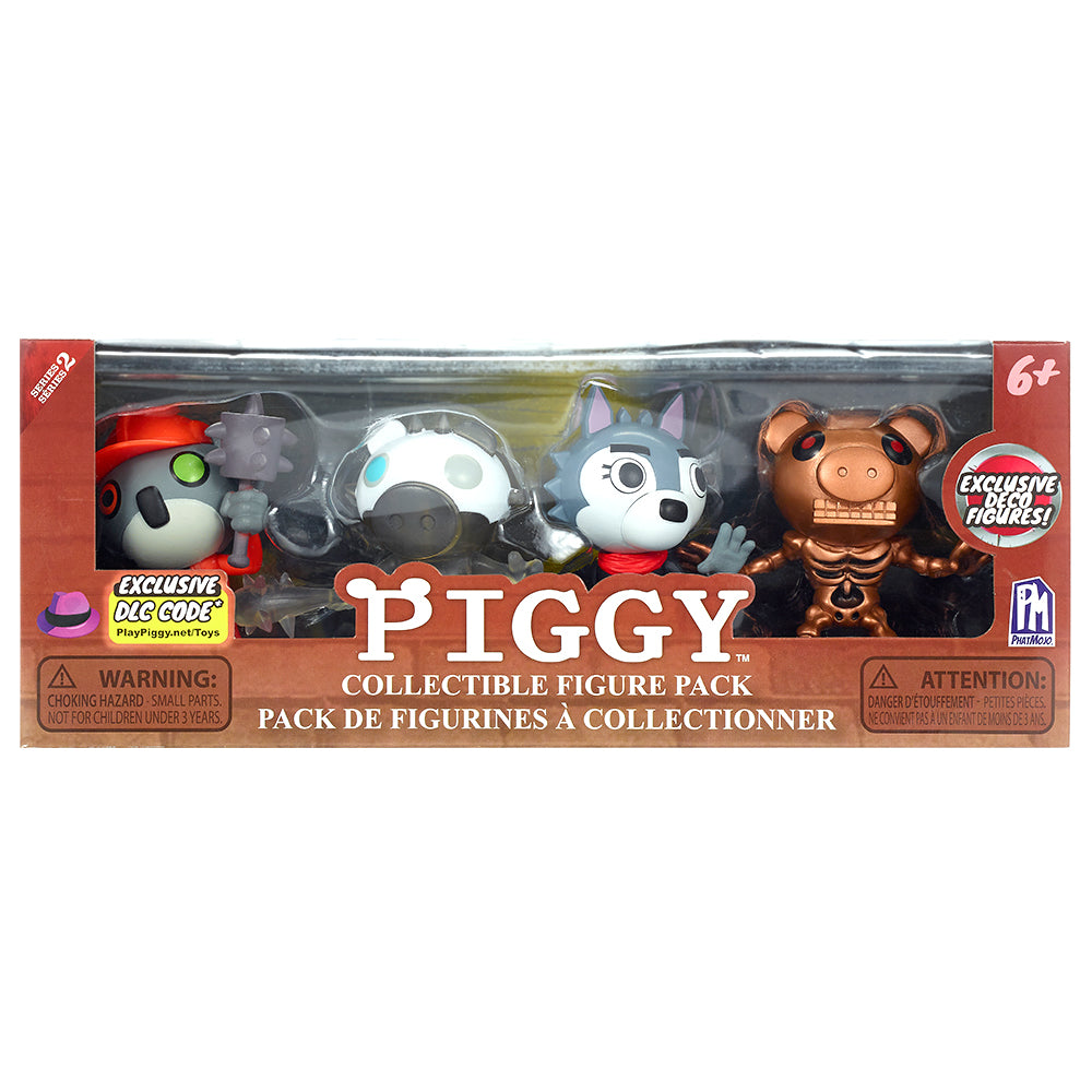 PIGGY - Minifigure 4-Pack (3” EXCLUSIVE Figures, Series 2: Set 2 of 2) [Includes DLC]