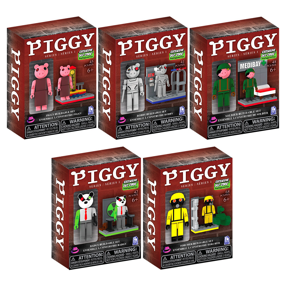 Piggy Buildable Set Ensemble A Construire Roblox 45pcs + Dlc